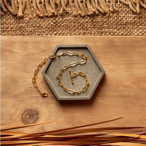 NEW MSRP $200 Loren Stewart X Curateur Double Wrap Chain Link Toggle Bracelet - Picture 4 of 11